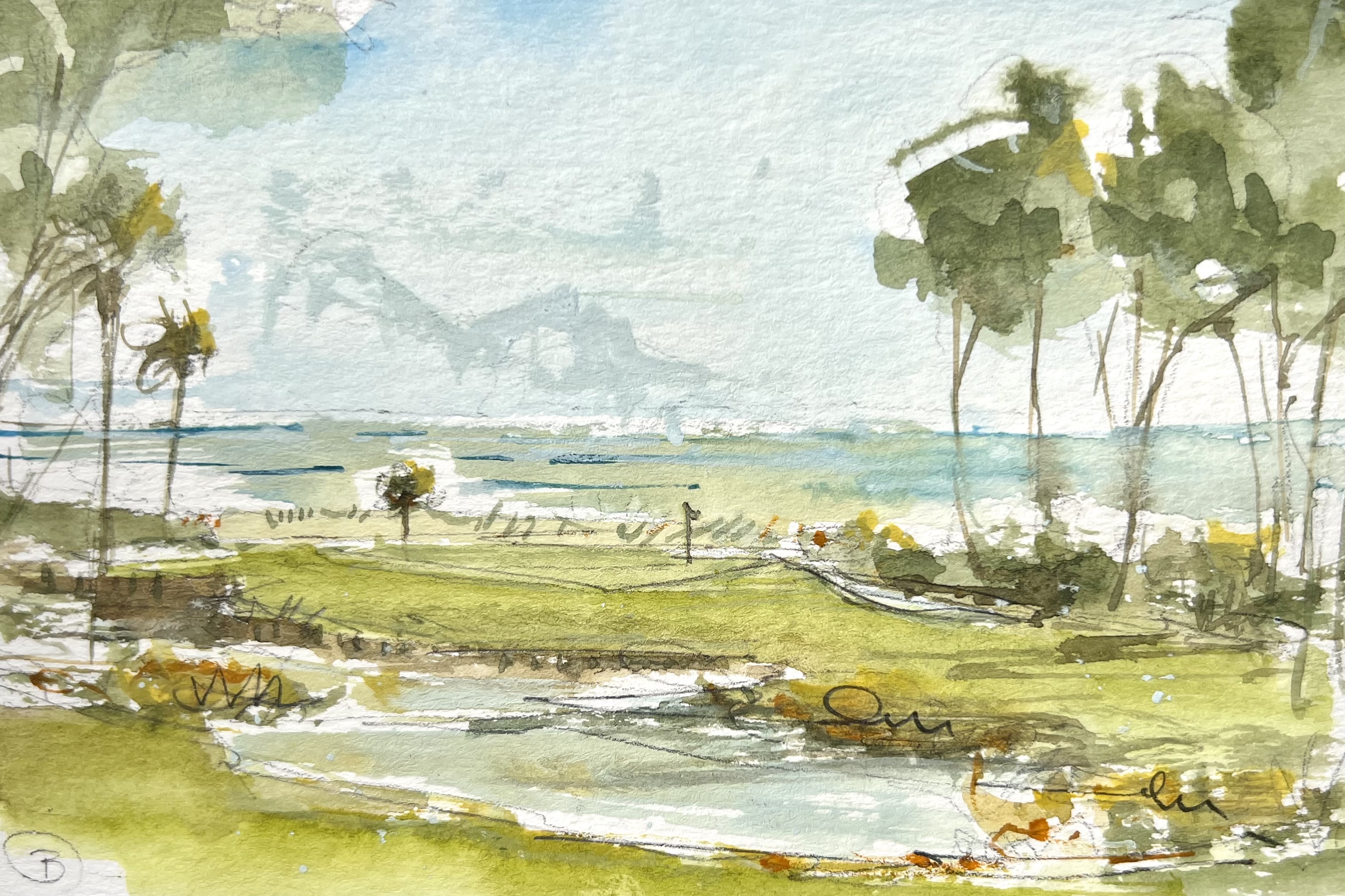 Atlantic dunes 15 sketch