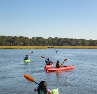 kayakers