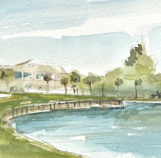 Atlantic dunes 9 sketch