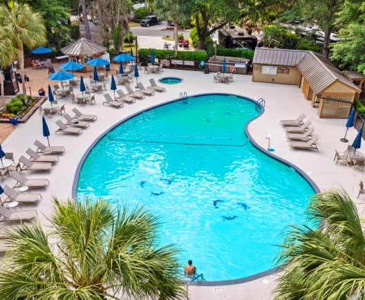 large pool