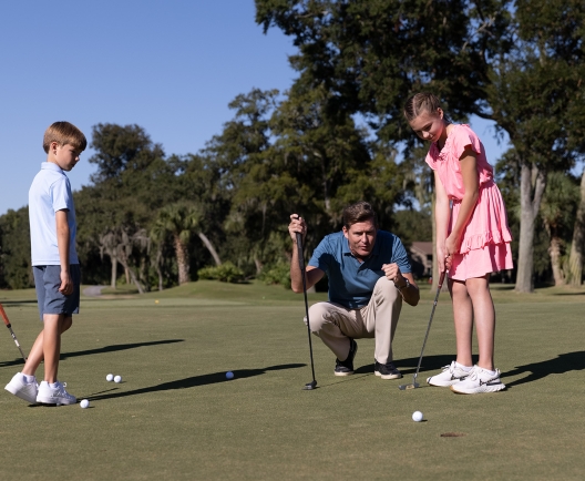 family golf