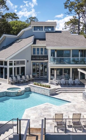 large vacation home with private pool