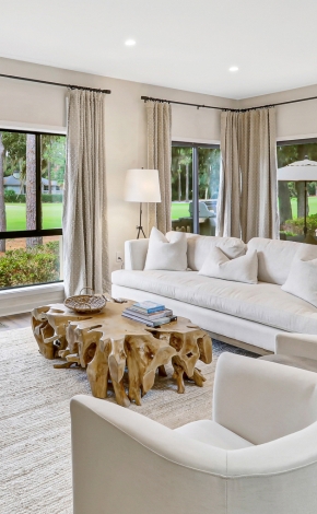 vacation home living room