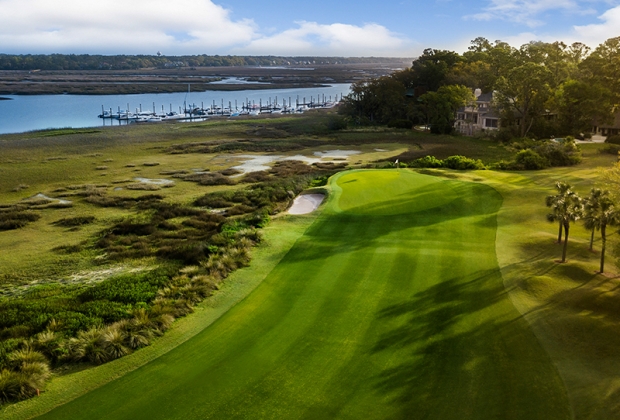Long Cove Club aerial view