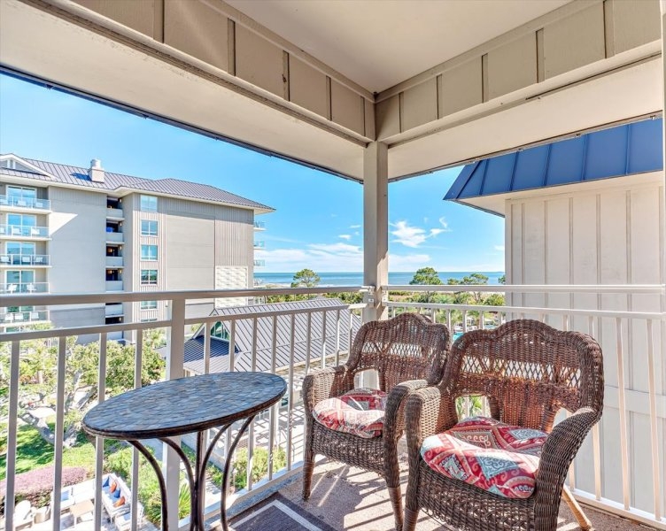 Ocean dunes villa patio